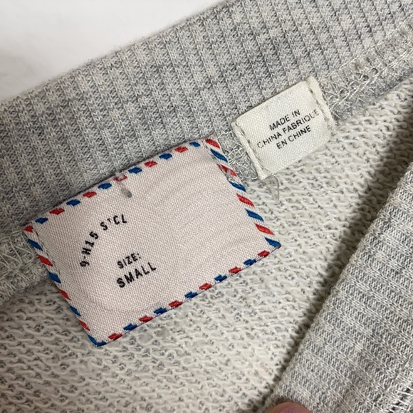 Anthropologie Postmark Paint By Numbers Floral Top - Picture 5 of 9